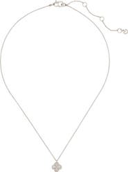 Kate Spade New York mini spade flower pendant necklace