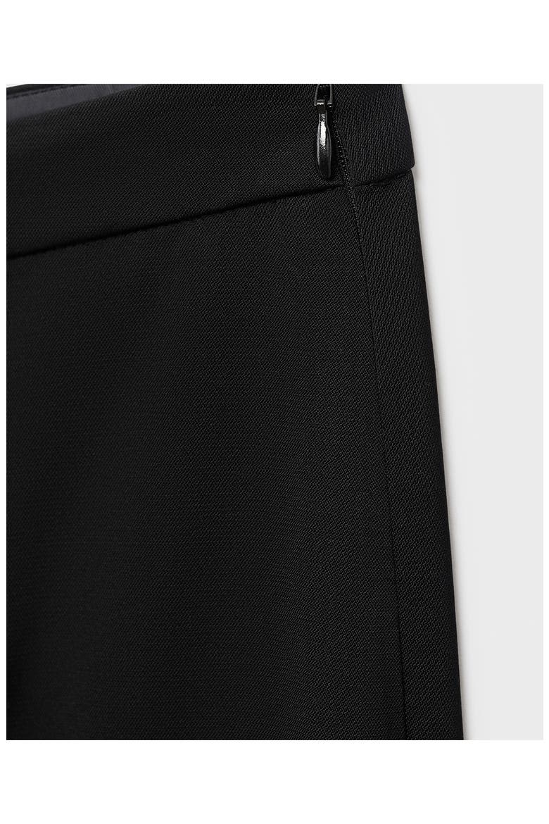 Long Flare Leg Pants, Alternate, color, BLACK