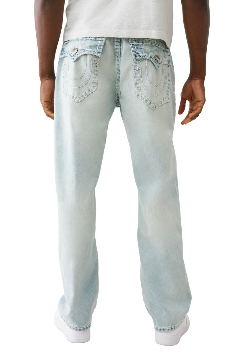 True Religion Bobby Super-T Flap Baggy Jeans, Alternate, color, Light Clearwater Wash