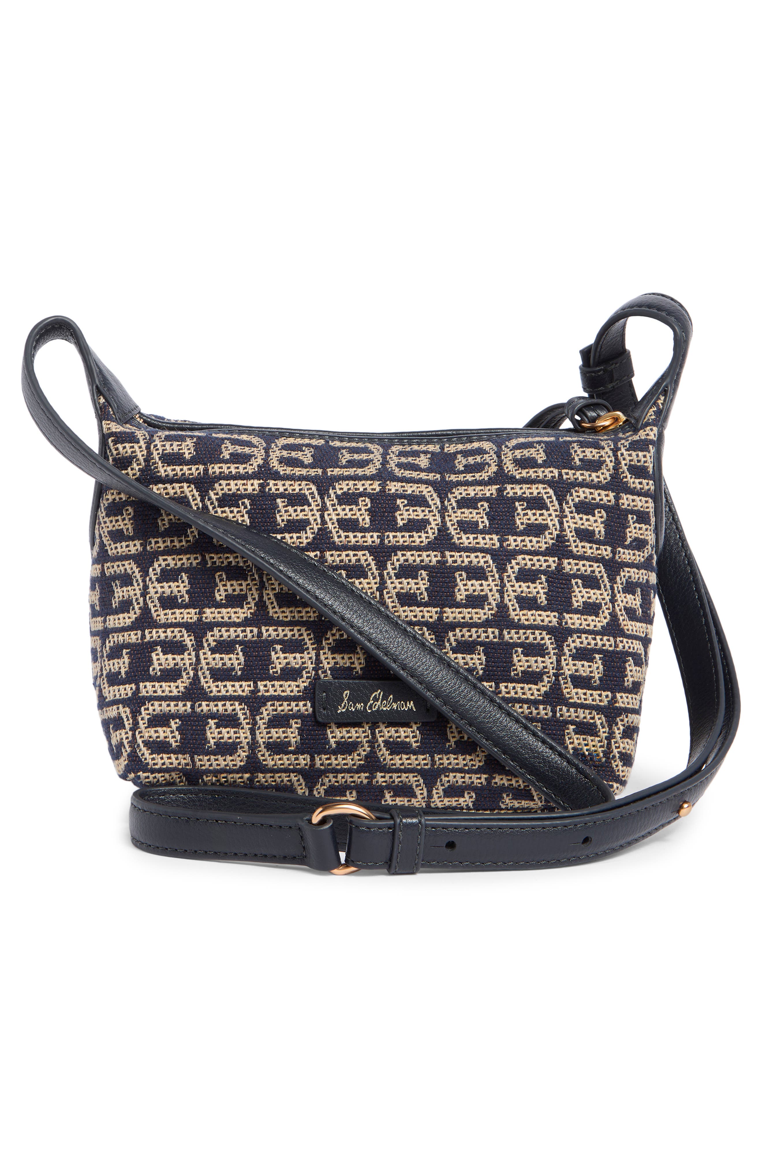 Sam Edelman Elaina Crossbody Bag, Alternate, color, Navy