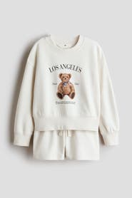 H&M 2-piece Sweatshirt Set