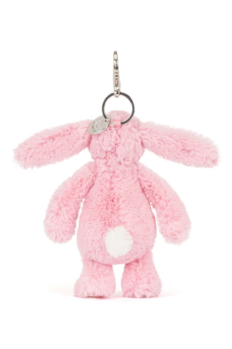 Kids' Blushkin Blossom Bunny Stuffed Animal Bag Charm, Alternate, color, PINK