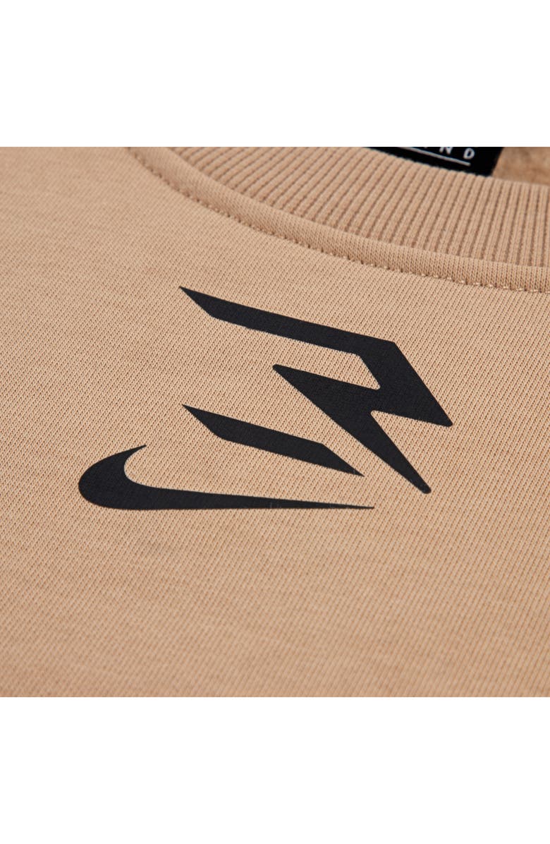 3 Brand Kids' Logo Fleece Sweatshirt & Joggers Set, Alternate, color, X0lhemp