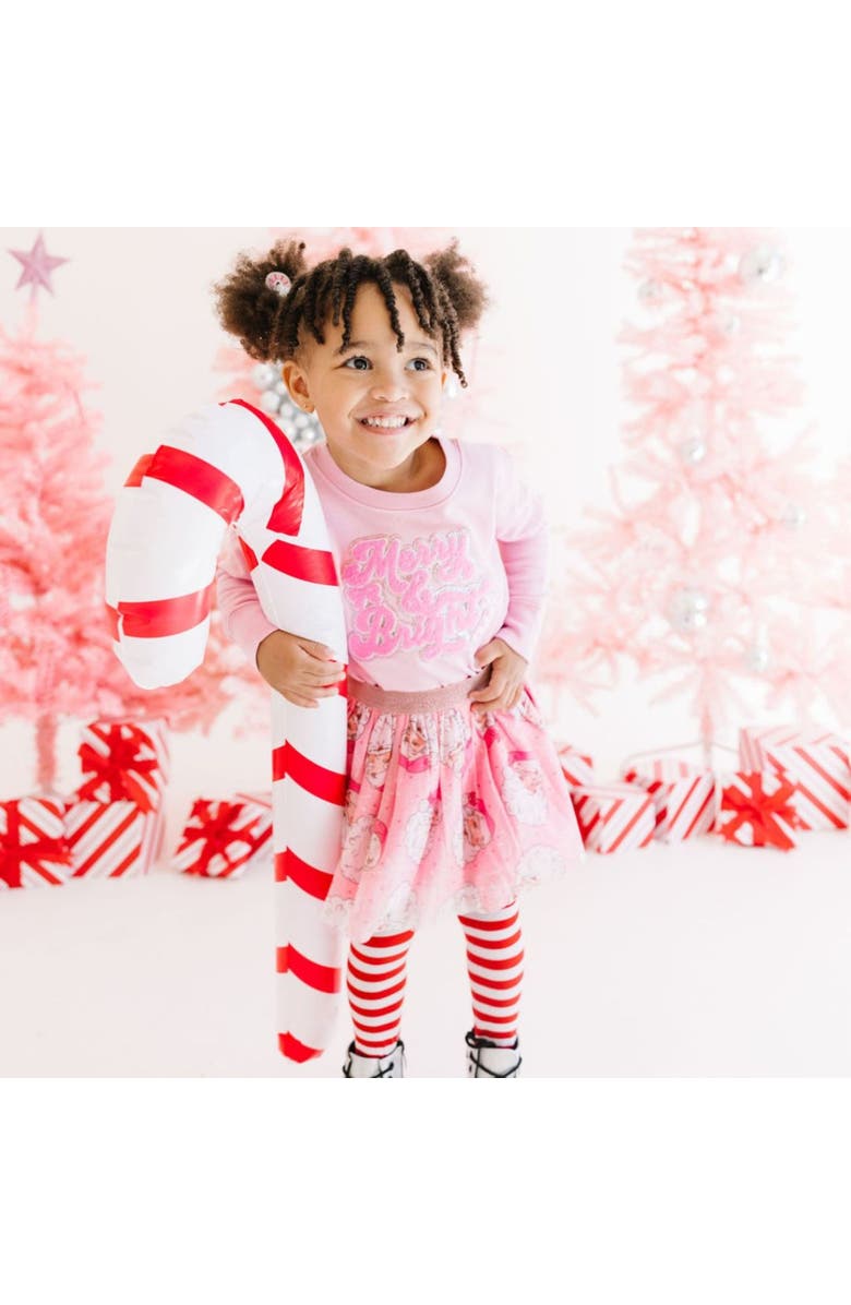 Sweet Wink Merry and Bright Patch Christmas Sweatshirt, Alternate, color,