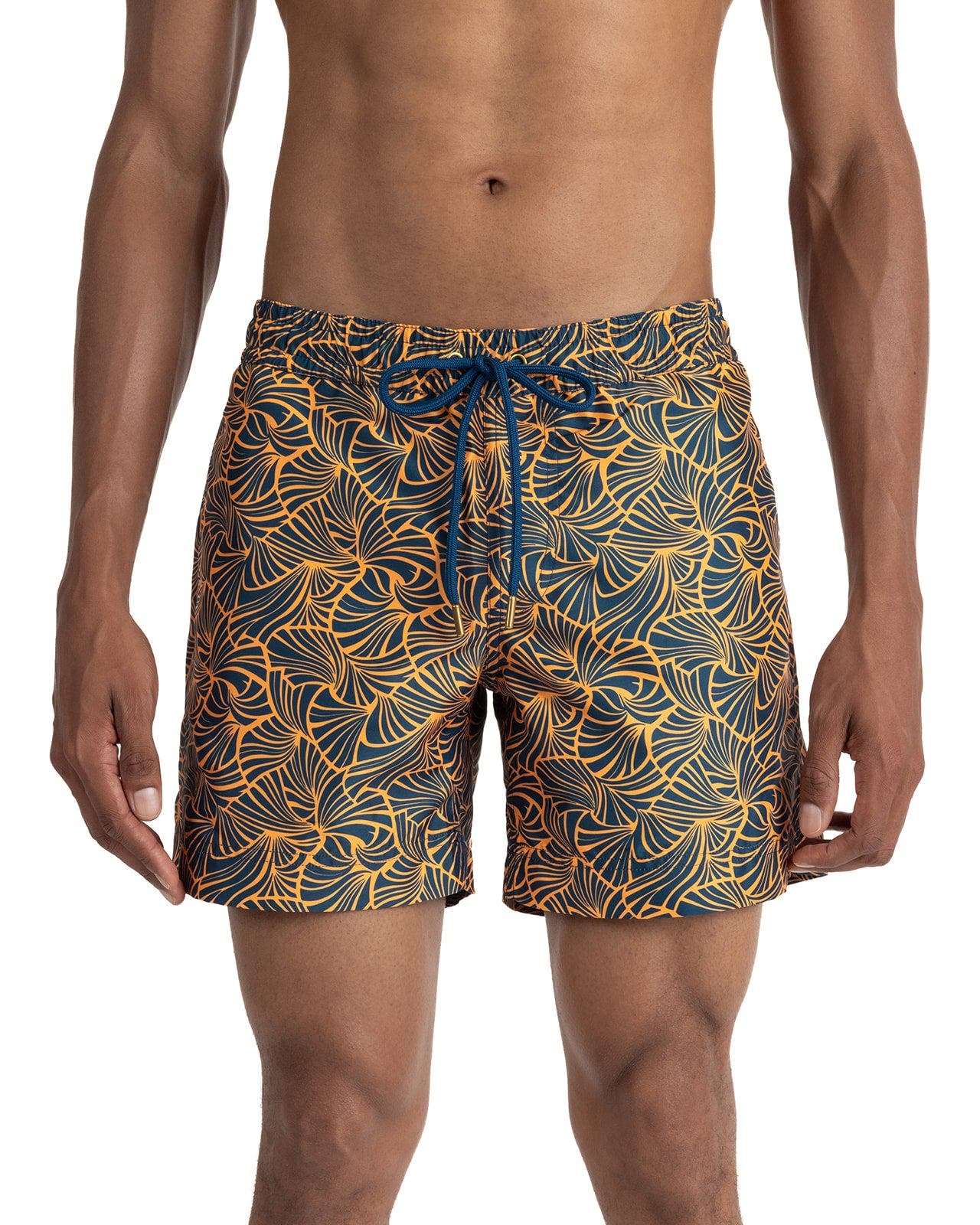 PRINCE & BOND Easton Swim Shorts In Rio Print (Men) | Nordstrom