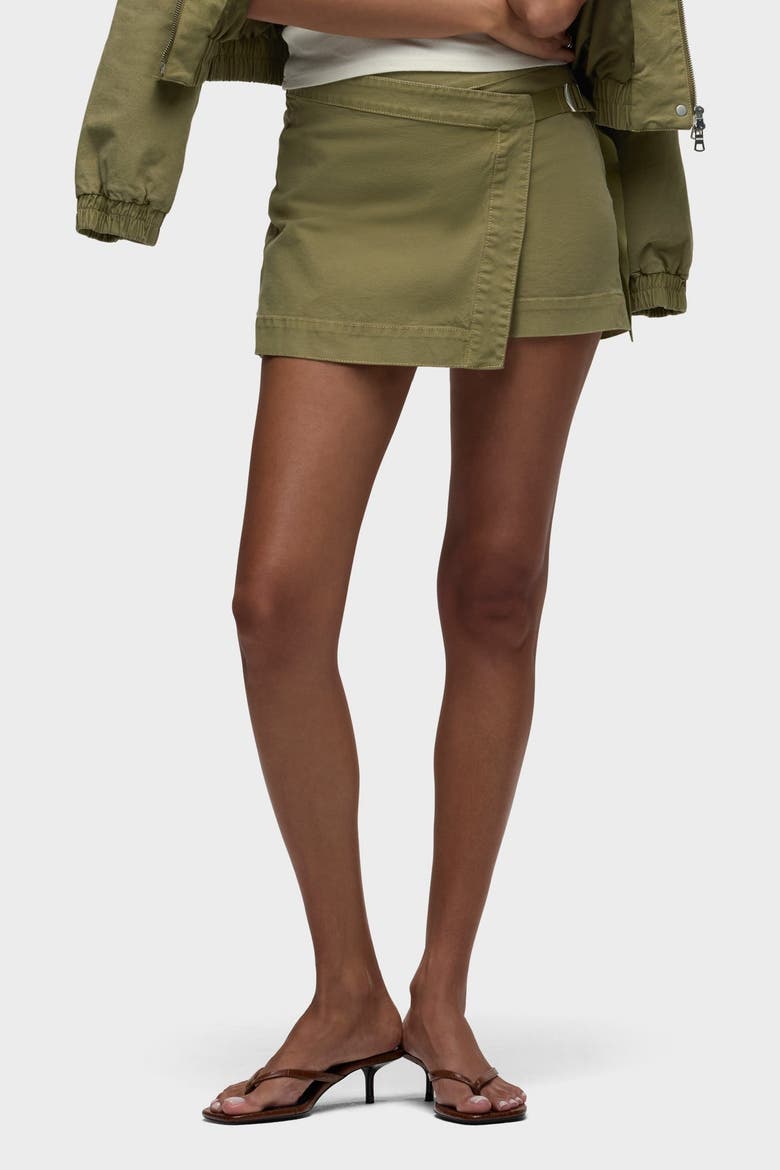 Sporty Skort, Alternate, color, DRIED HERB