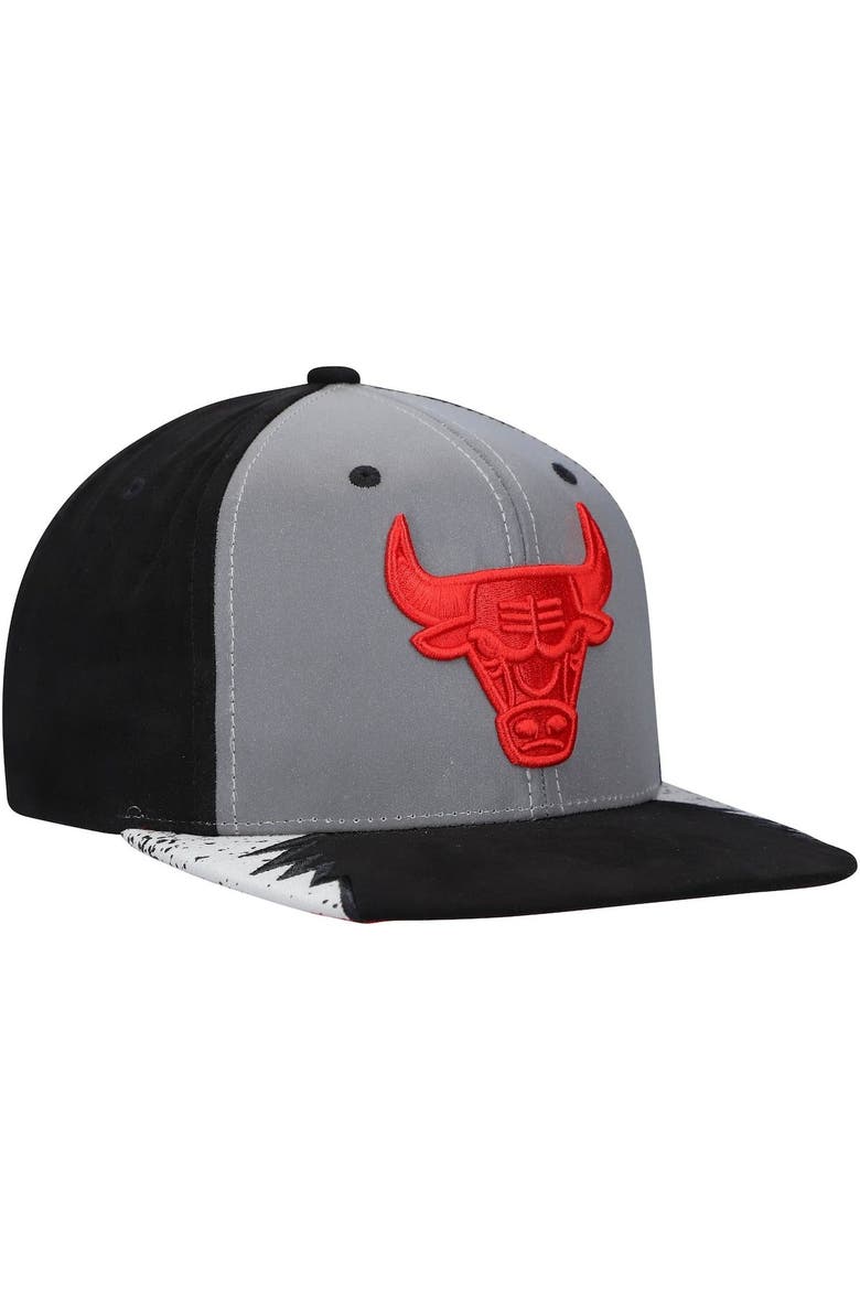 Men's Mitchell & Ness Silver/Gray Chicago Bulls Day 5 Snapback Hat, Alternate, color, Silver