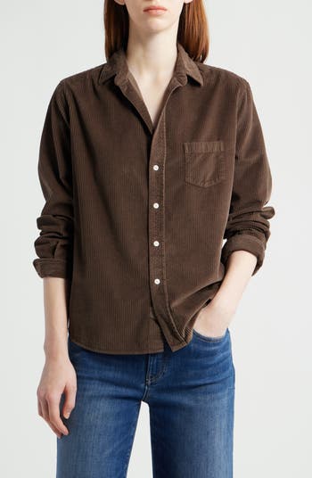 Frank & Eileen Eileen Relaxed Corduroy Button-Up Shirt | Nordstrom