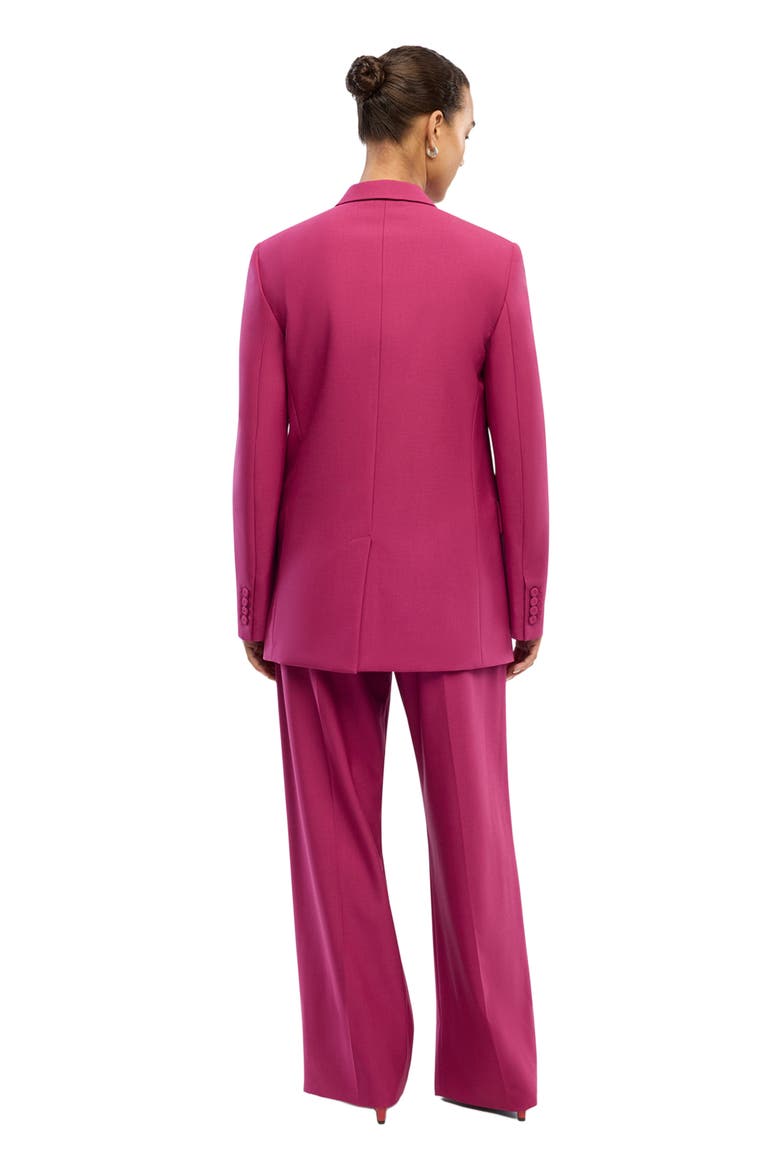 Oversized Blazer, Alternate, color, MAGENTA