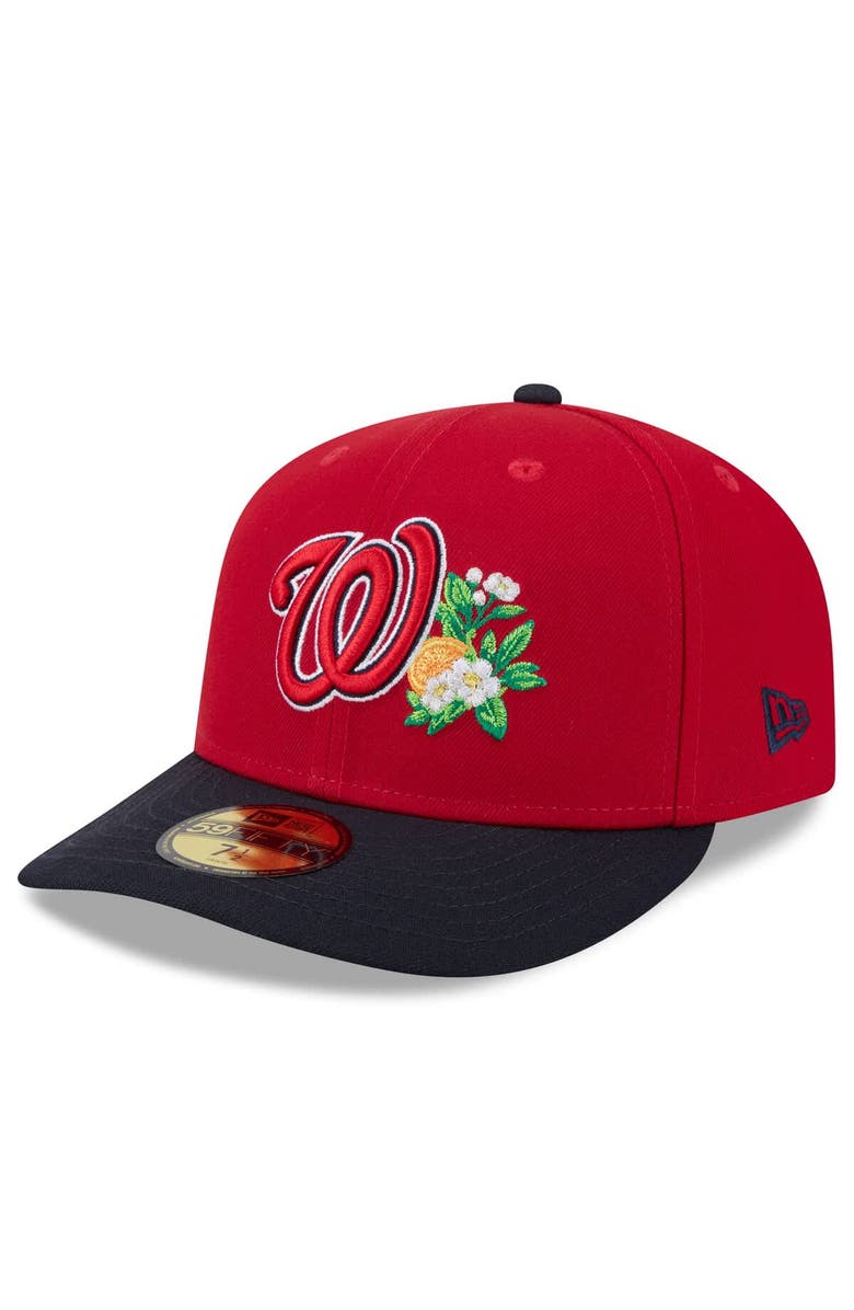 New Era Men's New Era Red/Navy Washington Nationals 2026 Spring Training 59FIFTY Fitted Hat, Alternate, color, Red