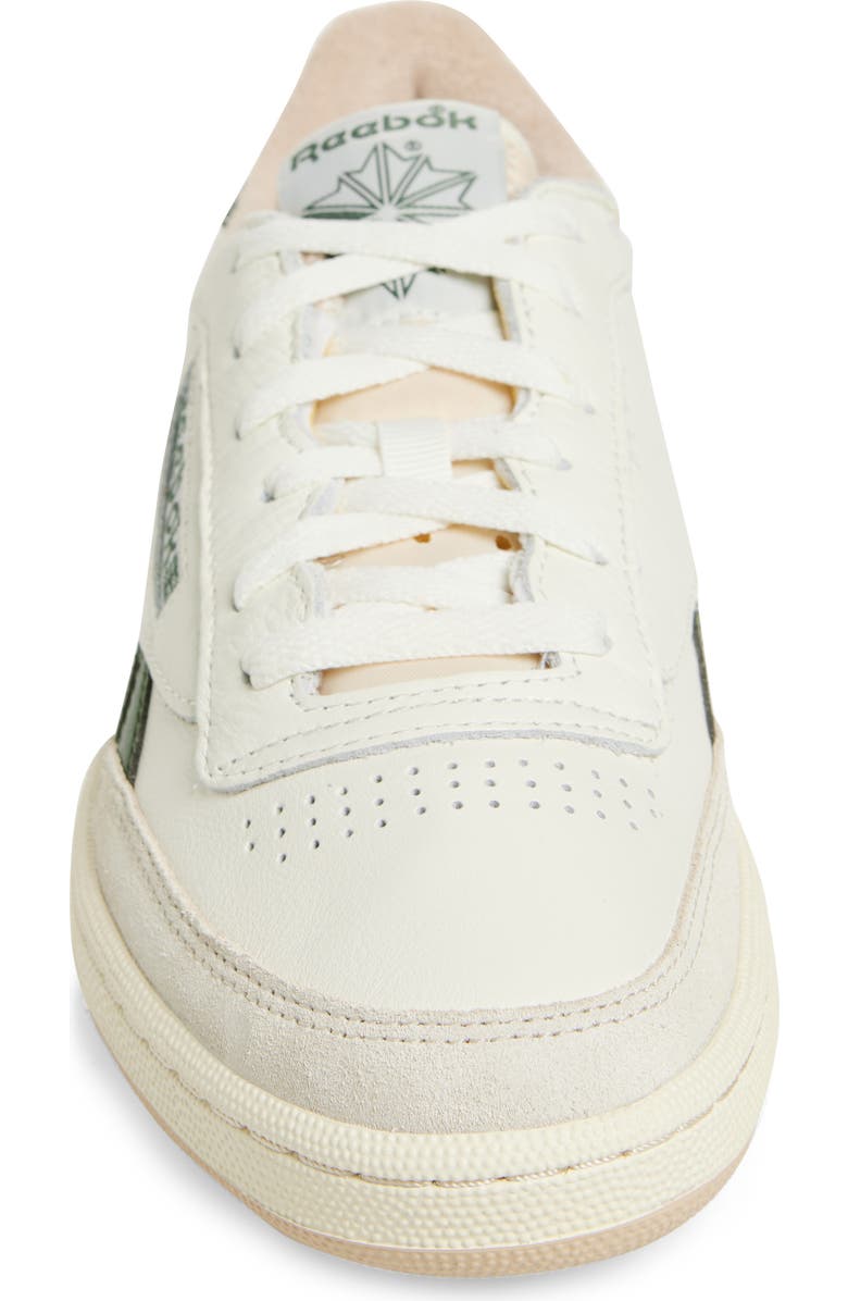 Reebok Club C Revenge Vintage Sneaker, Alternate, color, Chalk/ Breakawaygreen/ Tan