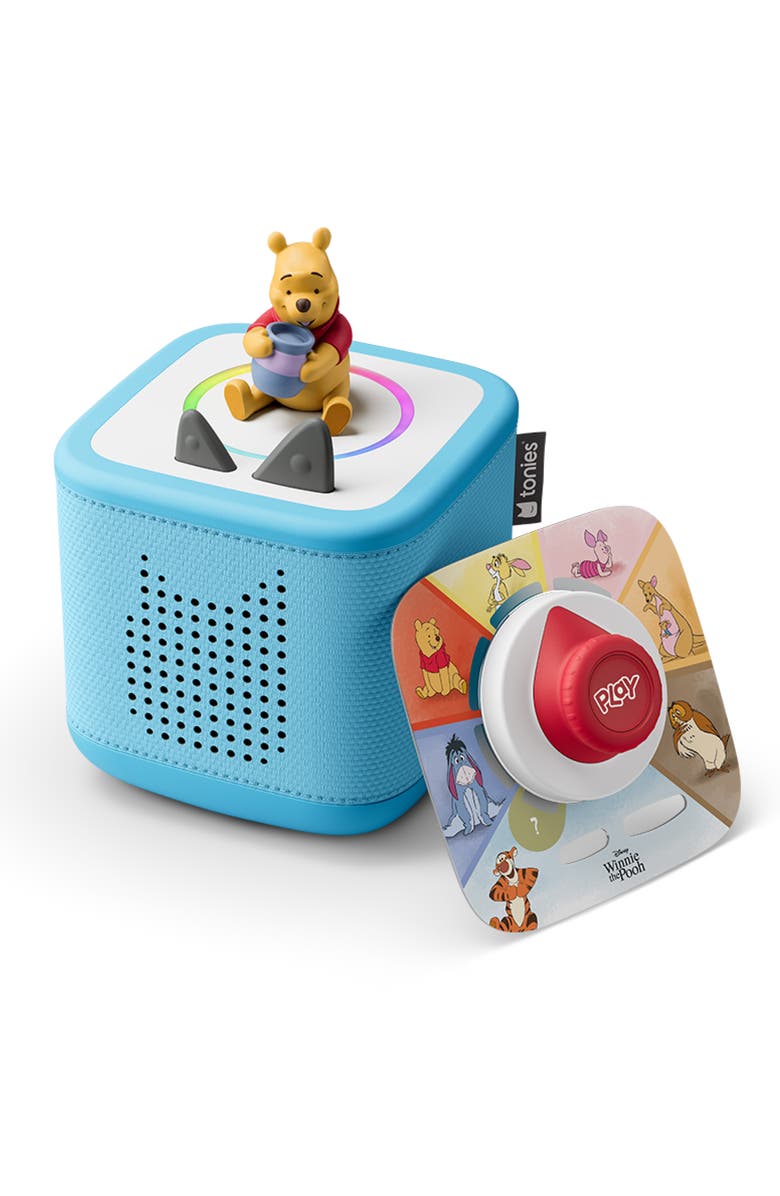 tonies Toniebox 2 Starter Set & Winnie the Pooh Playset, Main, color, Sky Blue