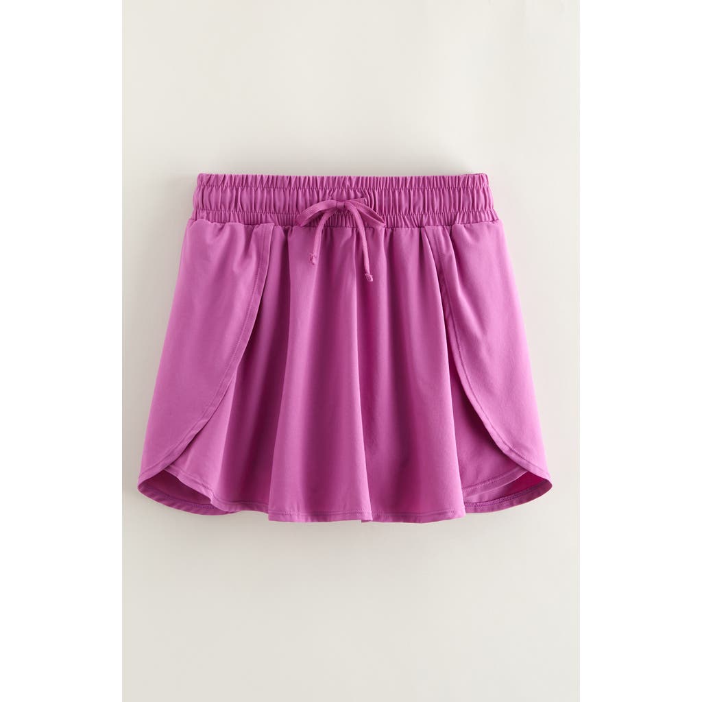 Zella Girl Kids' Fly Away High Waist Skort In Pink