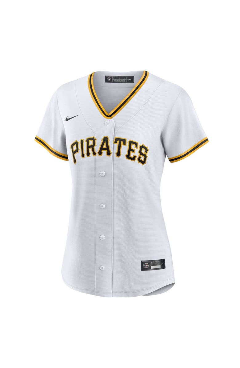 Nike Women's Nike White Pittsburgh Pirates Home Blank Replica Jersey, Alternate, color, 
