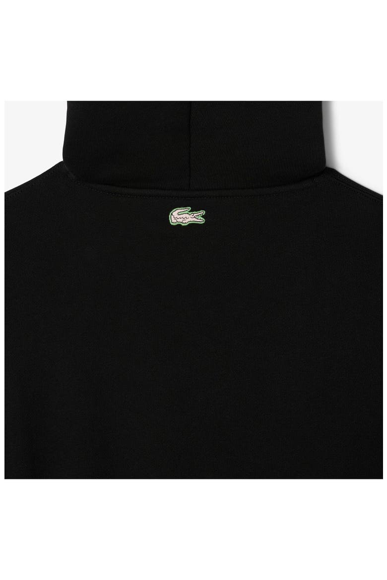 Tennis Graphic Hoodie Pullover, Alternate, color, BLACK