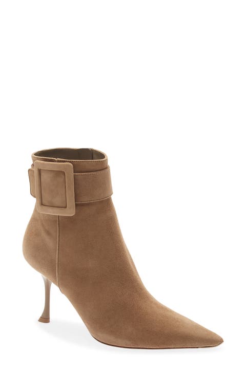 Viv' in the City Buckle Pointed Toe Bootie