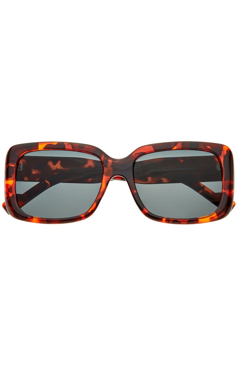 BERTHA Wendy Polarized Sunglasses, Alternate, color, Tortoise/Black