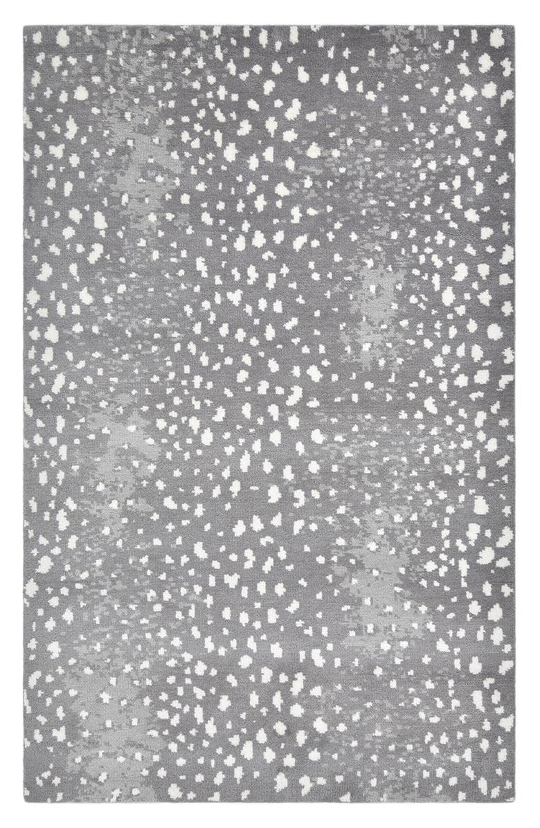 Solo Rugs Louis Handmade Area Rug, Main, color, Gray