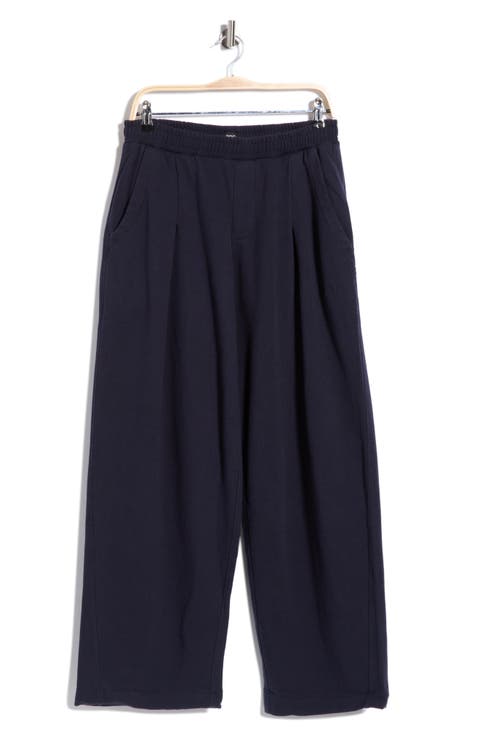 Bobbi Pleated Cotton Pants