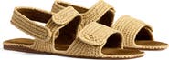 Khaite Boden Raffia Slingback Sandal