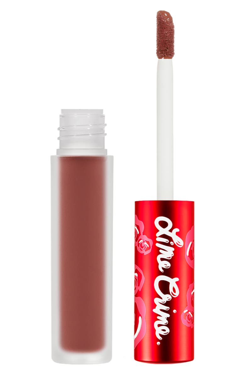 Lime Crime Velvetines Matte Liquid Lipstick, Main, color, Cindy