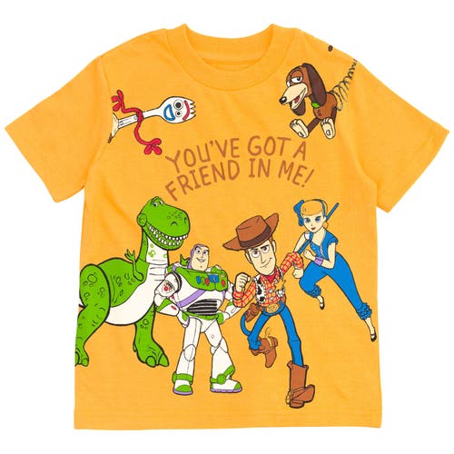 Disney Toy Story Buzz Lightyear T-shirt & Mesh Shorts Set In Multi