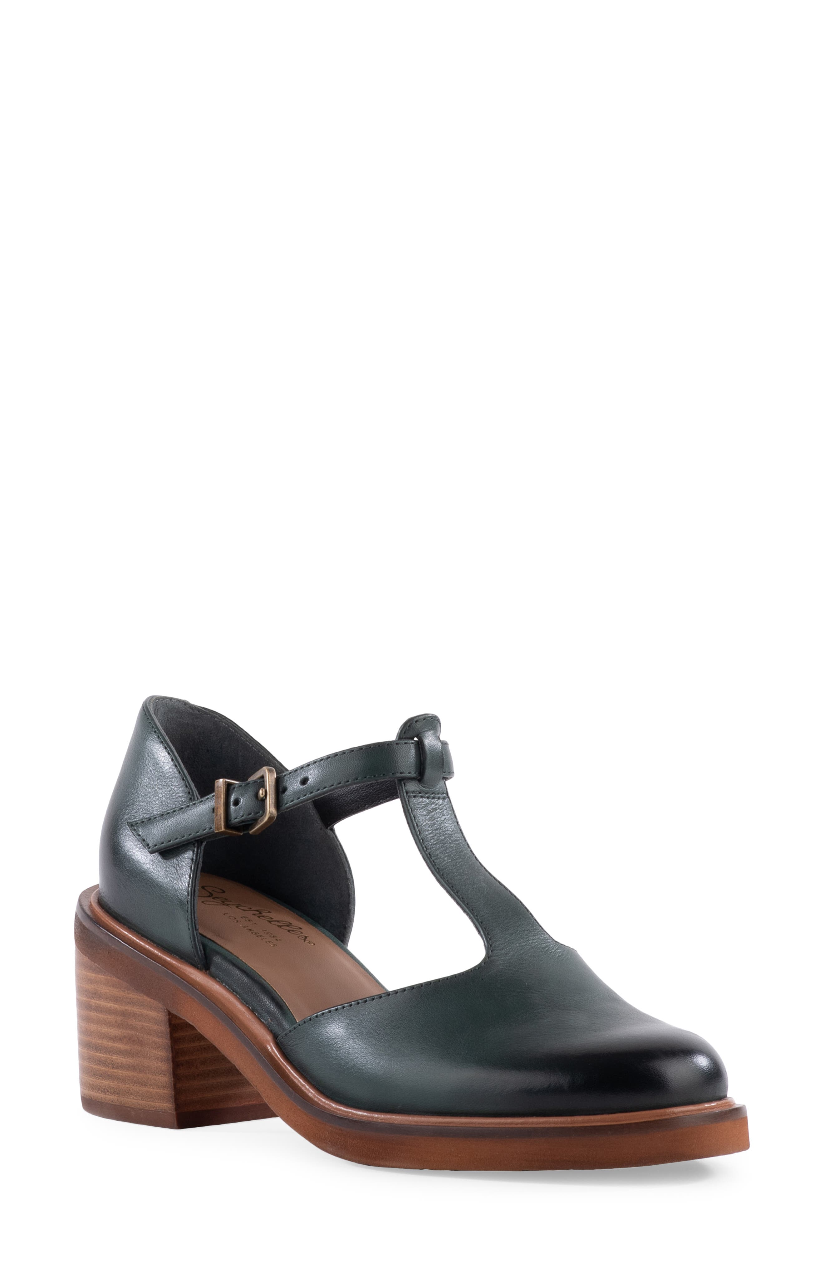 Soulmate T-Strap Pump, Main, color, GREEN
