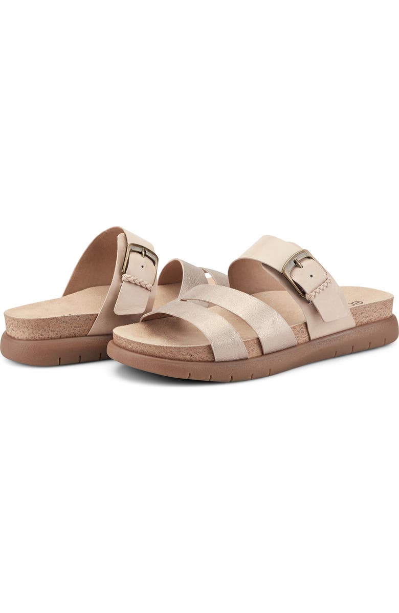 Earth<sup>®</sup> Ayden Slide Sandal, Alternate, color, Light Natural