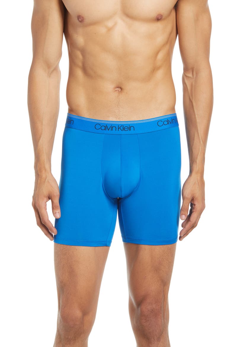 5-Pack Performance Boxer Briefs, Alternate, color, BLUE COMBO