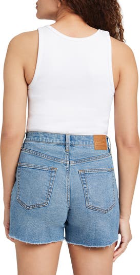 Sunwashed Stretch Organic Cotton Rib Tank