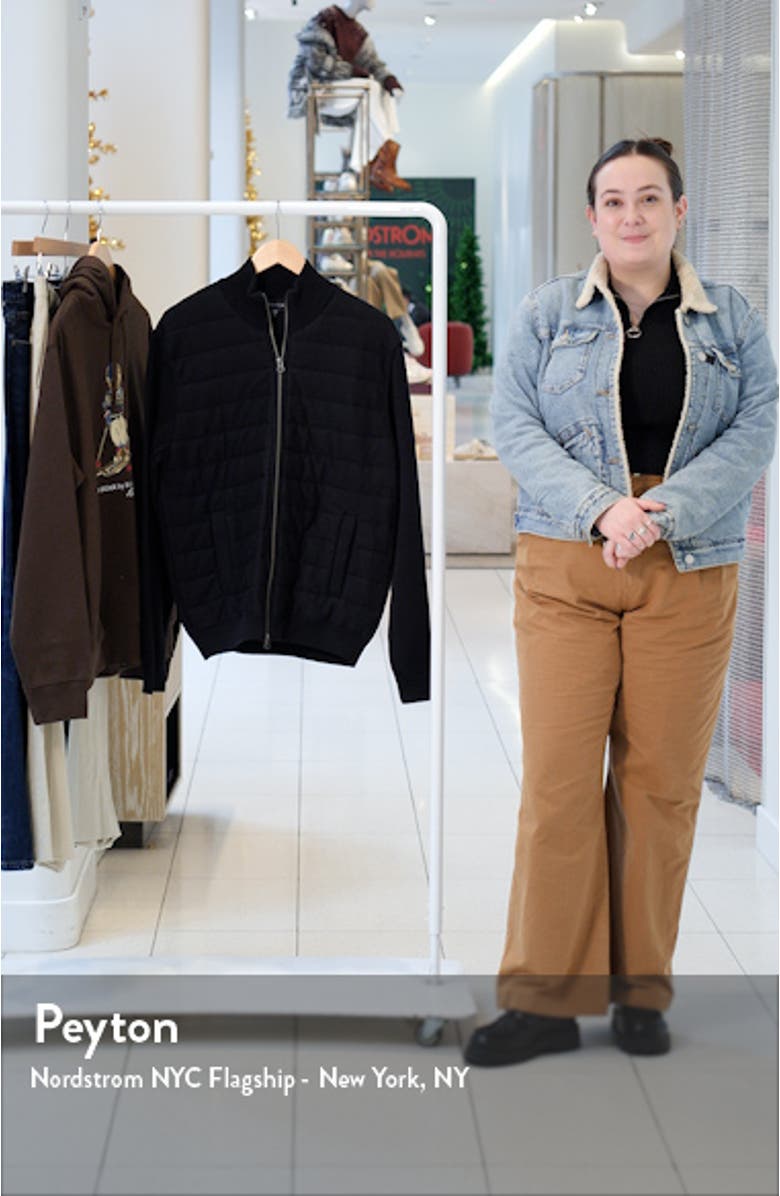 Mock Neck Zip Sweater, sales video thumbnail