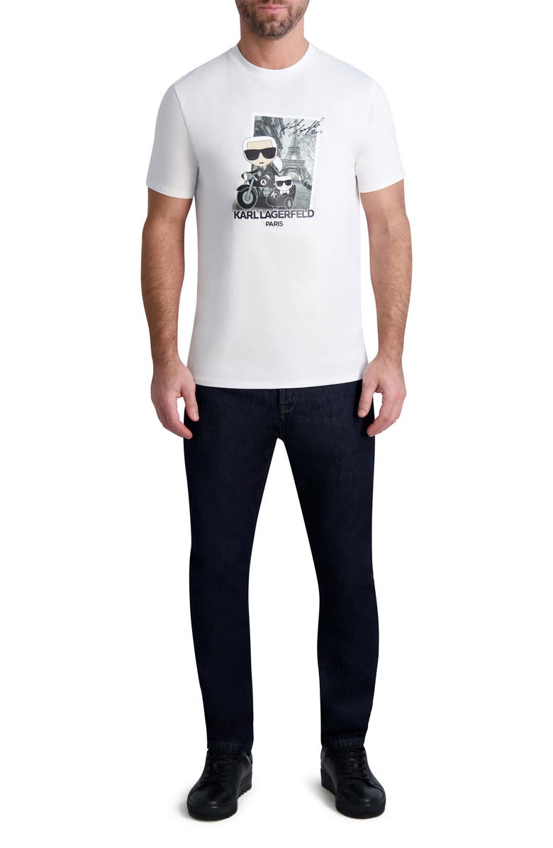 KARL LAGERFELD PARIS Skinny Jeans, Alternate, color,