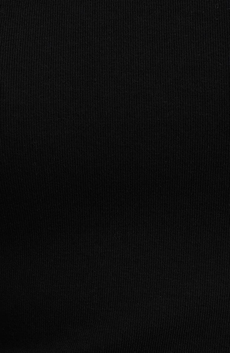 ARTLESS FOREVER Elin Stretch Cotton Jersey Tank, Alternate, color, Black