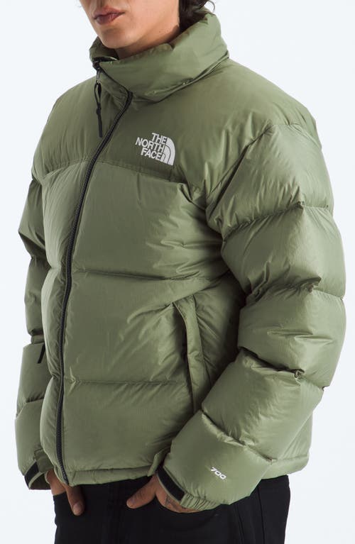 The North Face 1996 Retro Nuptse 700 Fill Power Down Packable Jacket In Green