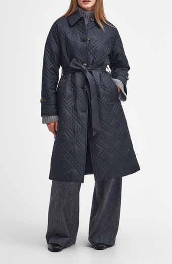 Barbour Mariah Quilted Trench Coat