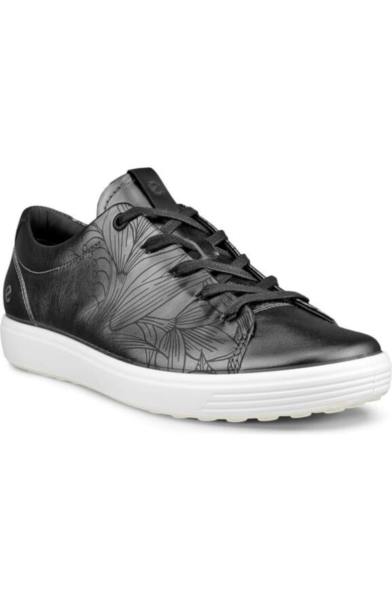 ECCO Soft 7 Sneaker, Main, color, Heavy Silver