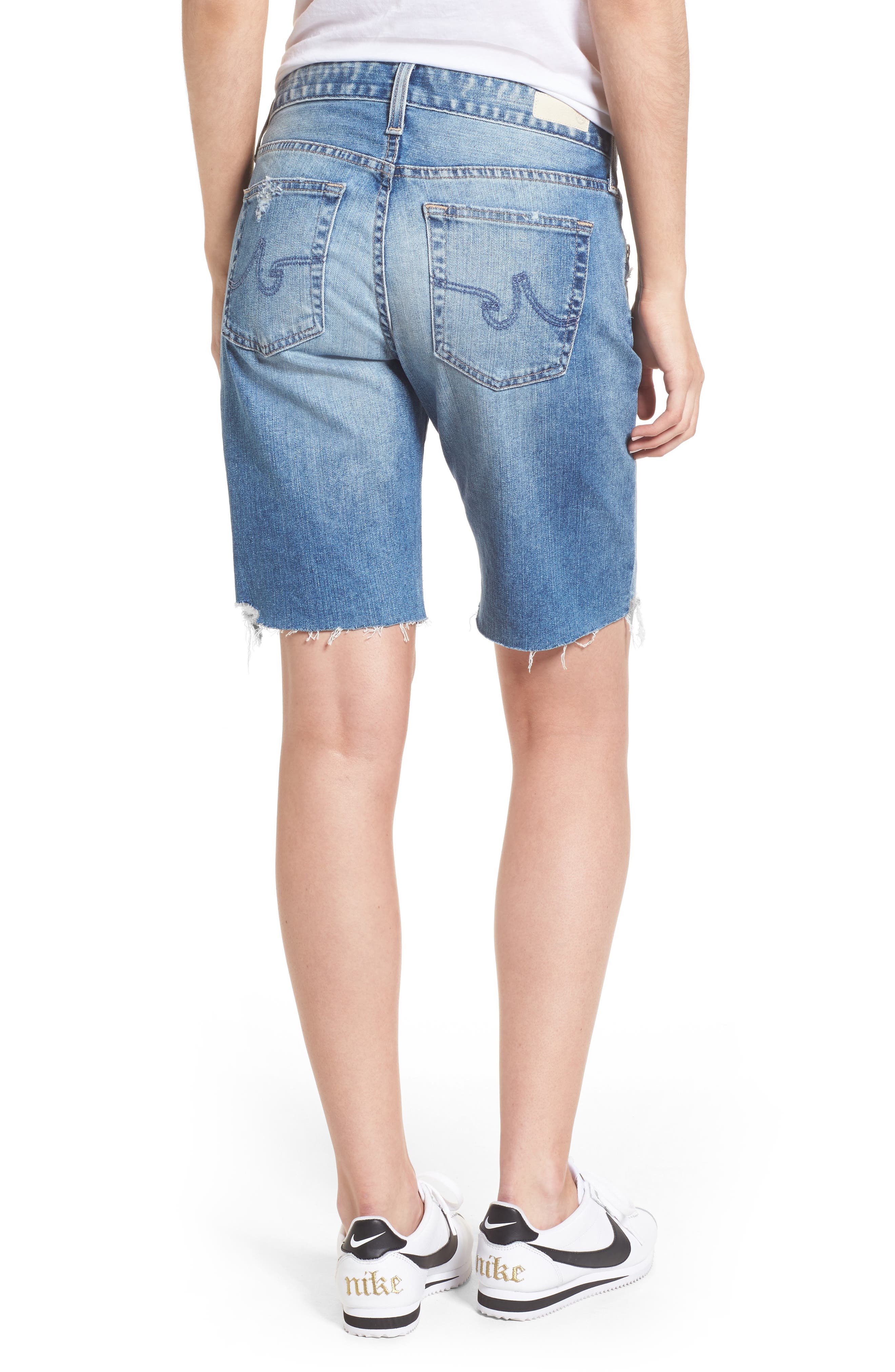 Nikki Cutoff Denim Shorts - image 2