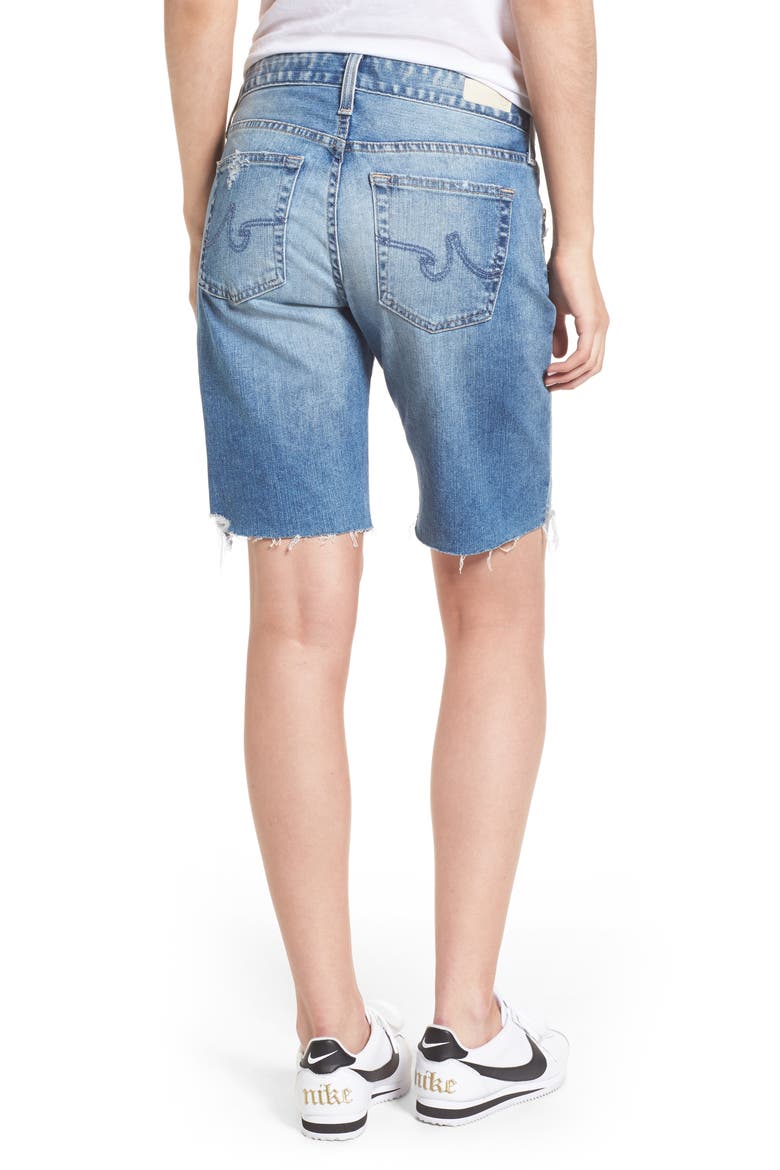 Nikki Cutoff Denim Shorts, Alternate, color, 16 YEARS INDIGO