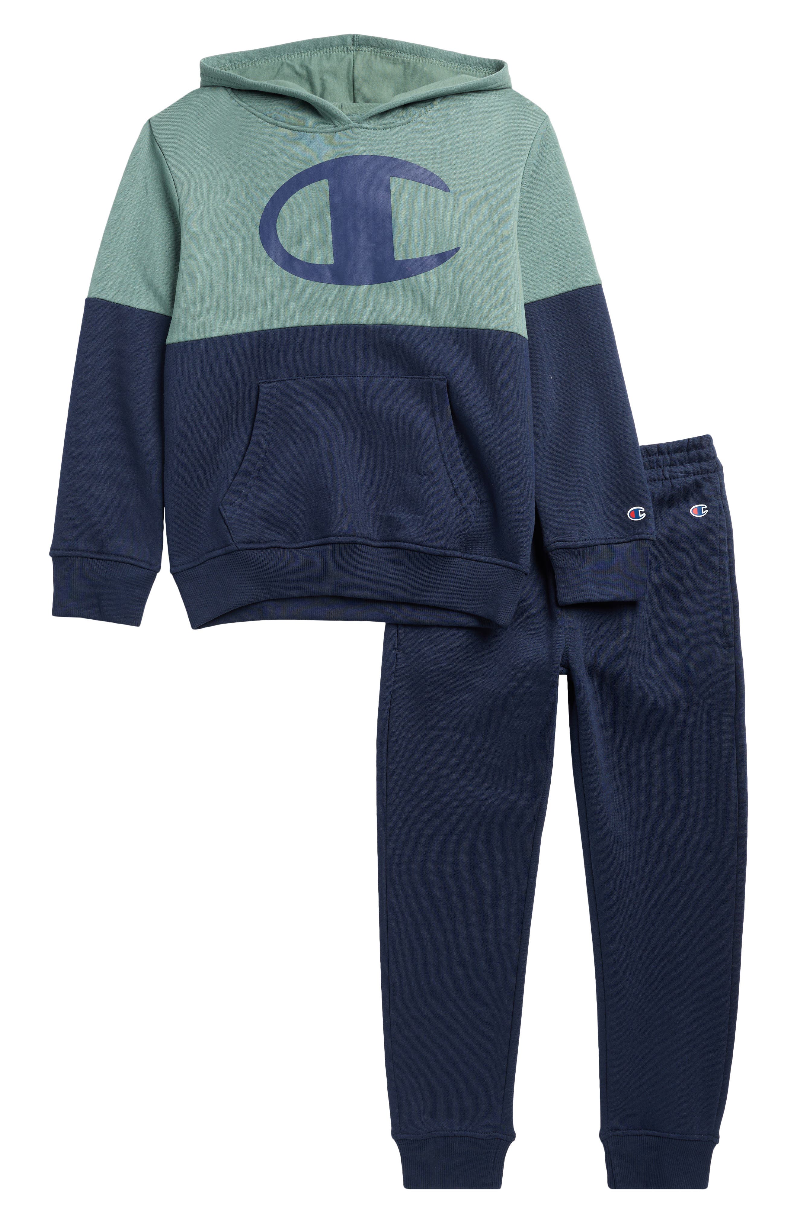Champion Kids' Colorblock Fleece Hoodie & Joggers Set