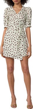 Diane von Furstenberg Lana Polka Dot Minidress