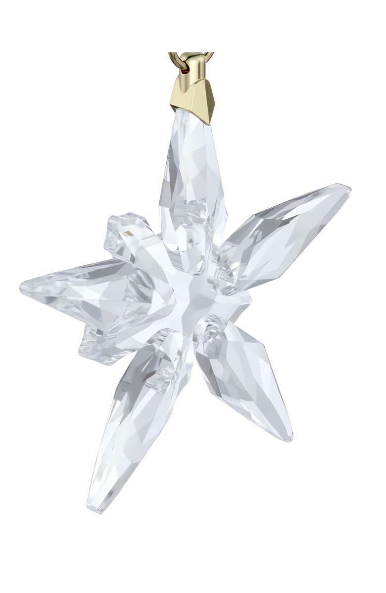 Swarovski 2025 Annual Edition Little Crystal Snowflake Ornament, Alternate, color, White