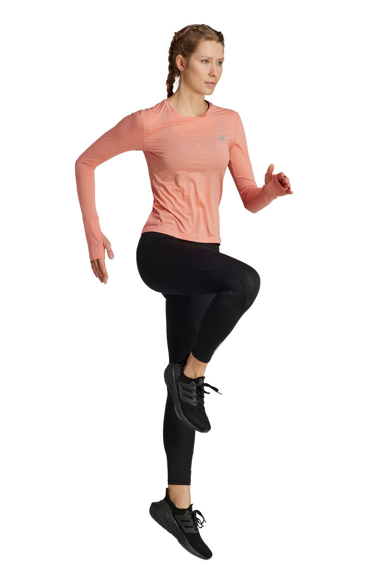 Fast Long Sleeve T-Shirt, Alternate, color, WONDER CLAY