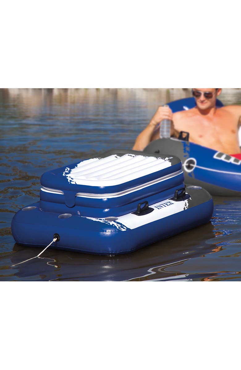 Intex Mega Chill 2 Inflatable Float, Alternate, color, Multicolored