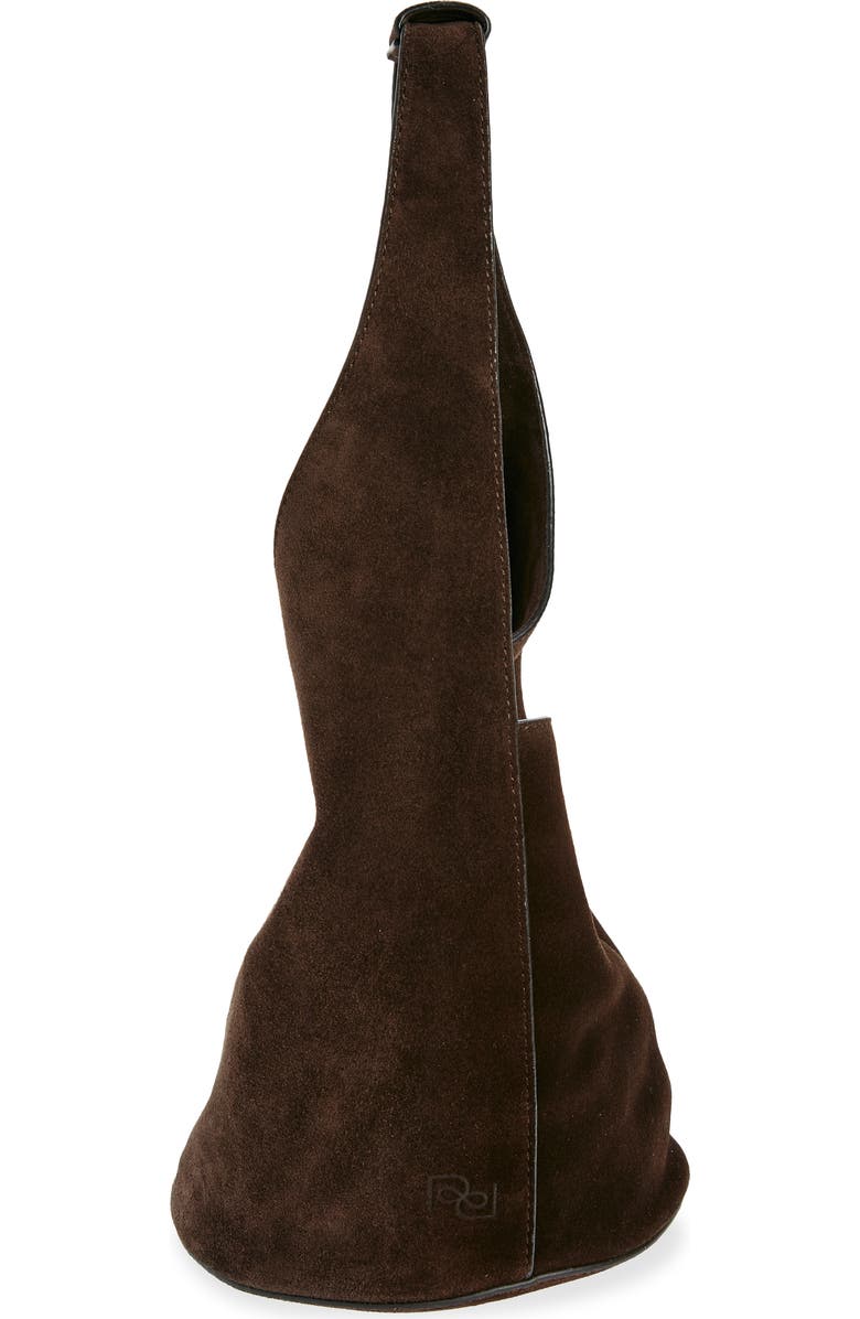 Reformation Small Silvana Bucket Bag, Alternate, color, Boss Suede