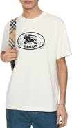 Burberry Knight Stamp Cotton T-shirt