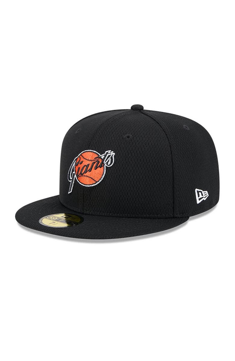 New Era Men's New Era Black San Francisco Giants 2025 MLB Clubhouse 59FIFTY Fitted Hat, Main, color, 