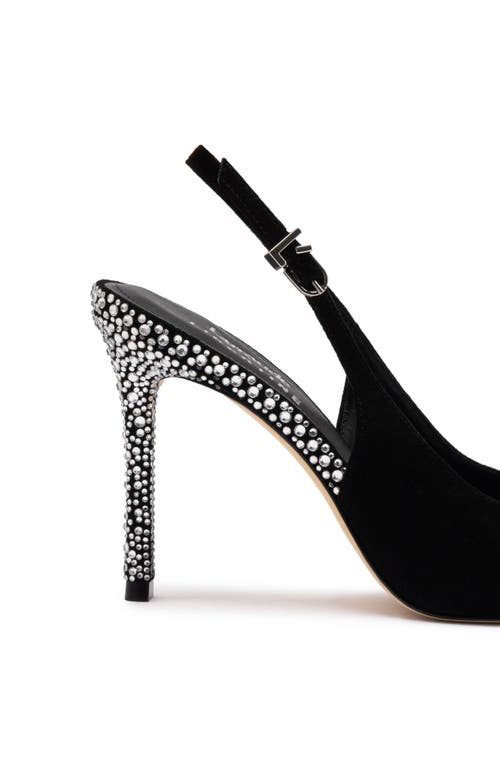 Larroude Larroudé X Libertine Lips Pump In Black