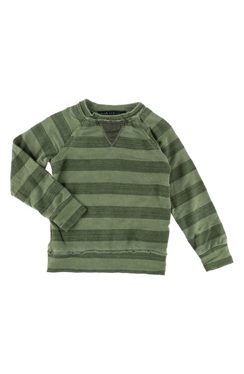 Kids' Iggy Stripe Cotton Sweatshirt (Toddler, Little Boy & Big Boy)