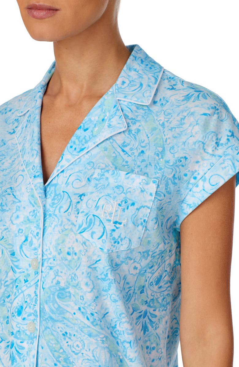 Lauren Ralph Lauren Dolman Sleeve Capri Pajamas, Alternate, color,