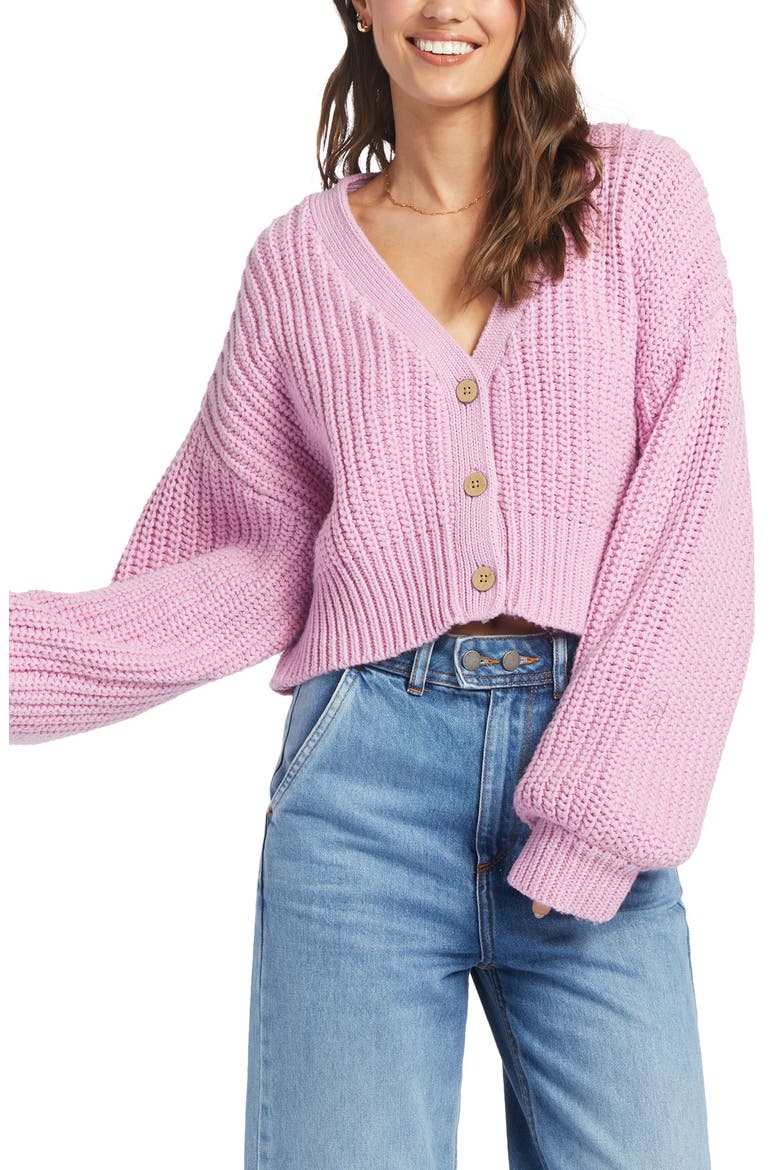 Sundaze Crop Cardigan, Main, color, PIROUETTE